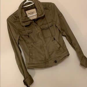 Abercrombie - Short kaki jacket